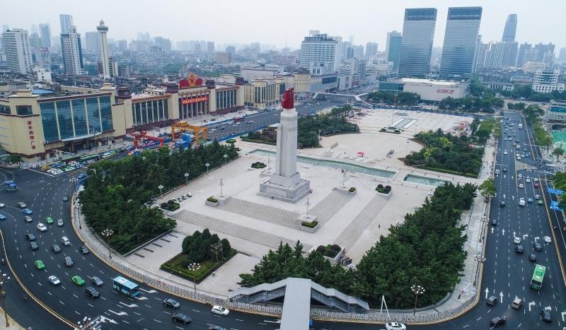 值守八一廣場,致敬英雄的節日